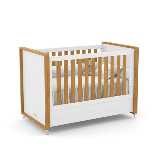 Cuna Matic Tutto Laqueado Blanco Soft Freijo