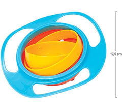 Bowl Giratorio Antiderrame Azul