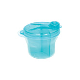 Pote con divisoria para leche en polvo Buba Azul