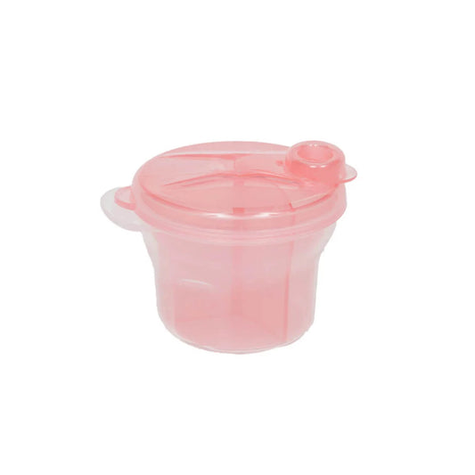 Pote con divisoria para leche Buba Rosa