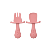 Kit de Cubiertos de Silicona Buba Rosa