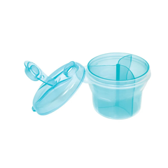 Pote con divisoria para leche Buba Azul