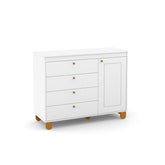 Cómoda Matic Zupy Laqueado Blanco Soft Eco Wood