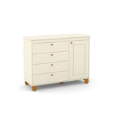 Cómoda Matic Zupy Laqueado Off White Eco Wood