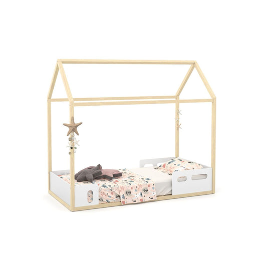 Cama Matic Liv 1900 Laq. Blanco Soft/Natural