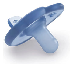 Paquete con 2 chupetes Soothie Heart Azul