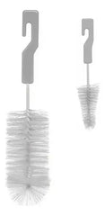 Kit Cepillos Biberón y Tetinas Gris