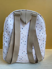 Mochila Pequeña Confeti Marfil