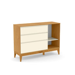 Cómoda Matic Nature Clean C/Puerta Laqueado Freijo Off White Eco Wood