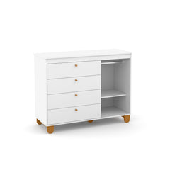 Cómoda Matic Zupy Laqueado Blanco Soft Eco Wood