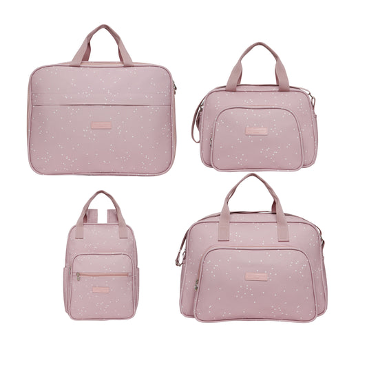 Kit Motitas Maleta + Bolso Grande + Bolso Mediano + Mochila