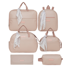 Kit Jardín Encantado Maleta + Bolso Grande + Bolso M + Mochila + Necessaire + Cambiador