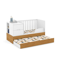 Cuna Matic Formare Laqueado Blanco Soft Freijo