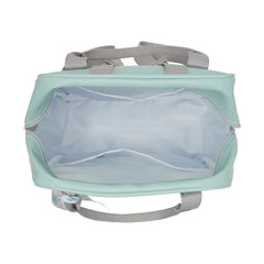 Mochila Maternidad Mediana Arco Iris Verde