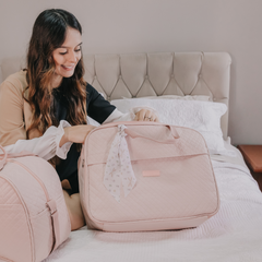 Maleta De Maternidad Jardín Encantado Rosa