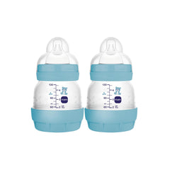 Paquete con 2 Biberones Easy Start 130ml Azul (0m)