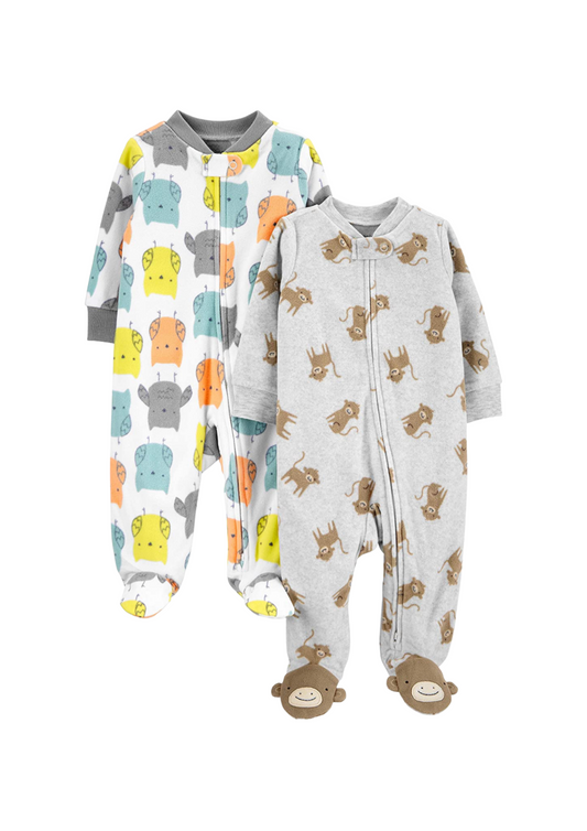 Simple Joys By Carter's - Enterizos de micro polar (Por unidad)