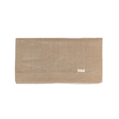 Salida de Maternidad Bordada Beige c/Blanco