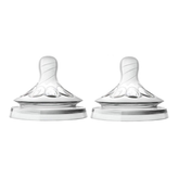 Paquete con 2 tetinas Avent Natural Response First Flow 0M+