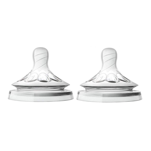 Paquete con 2 tetinas Avent Natural Flujo 4 3M+