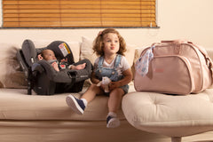 Kit Arco Iris Rosa Bolso Grande + Bolso Mediano + Mochila