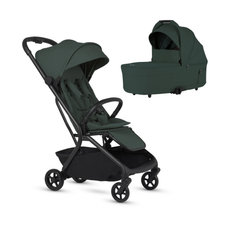 Kit Carrito Nia + Moises Plegable Silver Cross Conifer Verde
