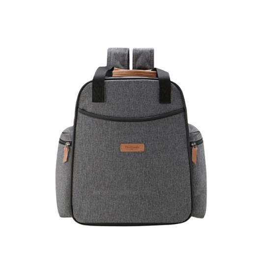 Mochila Maternidad Grande Comodidad Gris