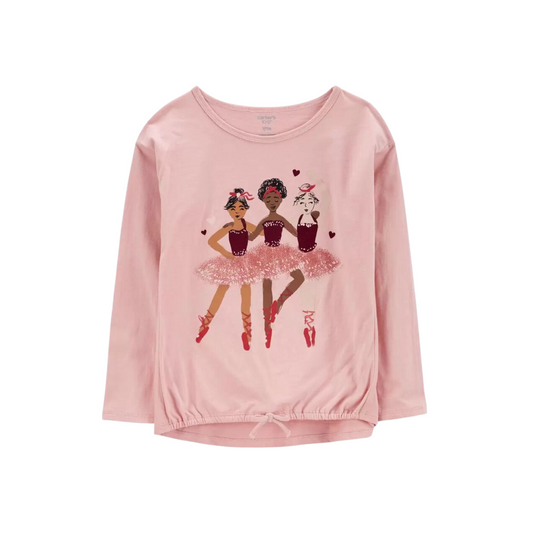 Carter's - Blusa con mangas largas Bailarinas