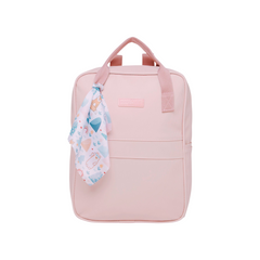 Mochila Maternidad Mediana Arco Iris Rosa