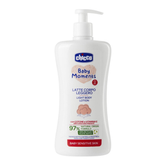 Crema Corporal Piel Sensible Baby Moments Chicco 500ml