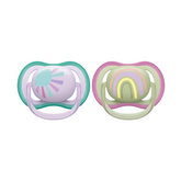 Paquete con 2 chupetes Ultra Air 0-6M