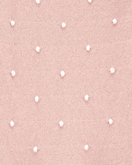 Carter's - Vestido mangas largas con volantes y motas