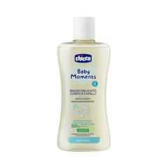 Shampoo 2 en 1 Chicco Baby Moments para cuerpo y cabello