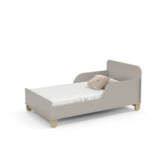 Cuna Zupy New y Comoda Zupy Clean Gris/Natural