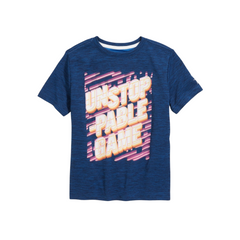 Old Navy Active - Remera deportiva color azul "Unstoppable Game"