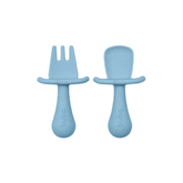 Kit de Cubiertos de Silicona Buba Azul