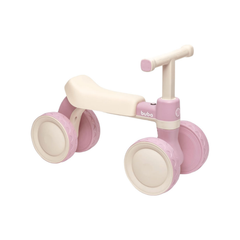 Bicicleta de Equilíbrio 4 Ruedas Rosa Buba