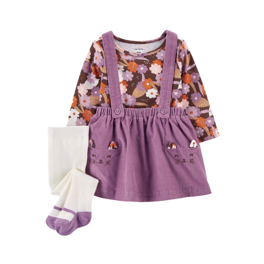 Carter's - Set con 3 piezas con media cancan