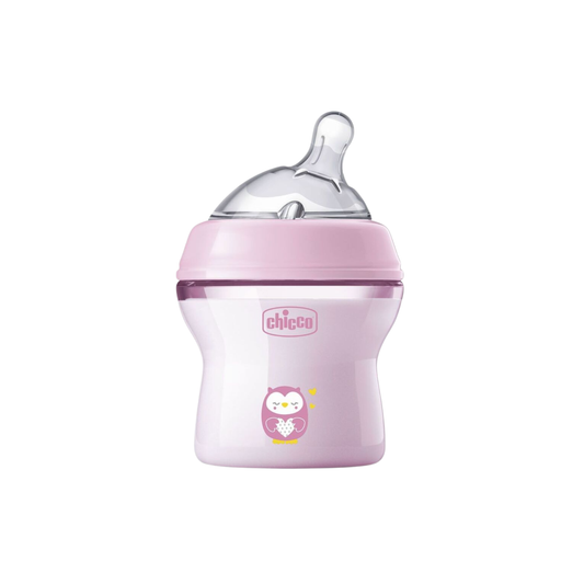 Biberón Chicco Natural Feeling Rosa 150ml 0m+