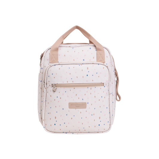 Bolso Maternidad Mediano Confeti Marfil