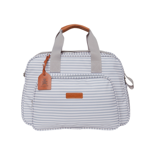 Bolso Maternidad Grande Crecer Gris