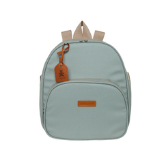 Mochila Mediana Con Bolsillo Térmico Cuidado Verde