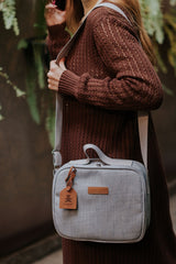 Lonchera Térmica Cuidado Gris