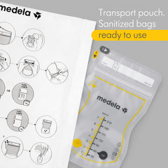 Kit con 50 Bolsas de Almacenamiento de Leche Materna Medela