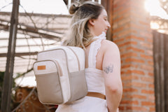 Mochila Pequeña 2 en 1 con Bolsillo Térmico Petit Gris