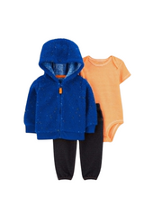 Carter's - Set con 3 piezas con abrigo de sherpa