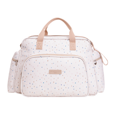 Bolso Maternidad Grande Confeti Marfil