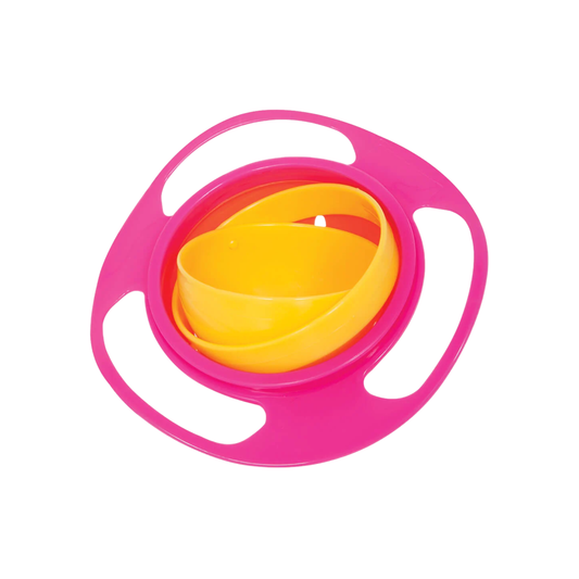 Bowl Giratorio Antiderrame Rosa
