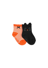 Carter's - Paquete con 2 pares de medias "Halloween"