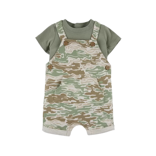 Carter's - Conjunto con 2 piezas jardinera y remera